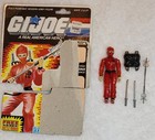 Figura de acción Hasbro GI Joe Jinx 1987 de colección 100 % completa con tarjeta de archivo