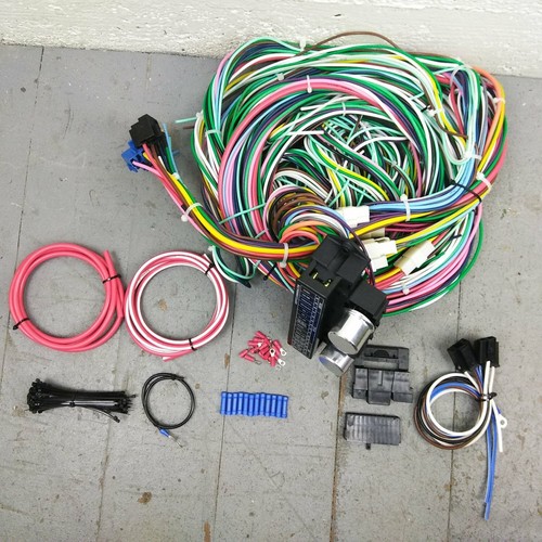 1955 1964 GM Full Size Wire Harness Upgrade Kit fits painless fuse
