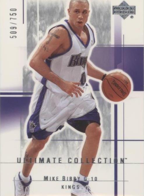 2003-04 Upper Deck Ultimate Collection - Mike Bibby #93 - 1 of 2