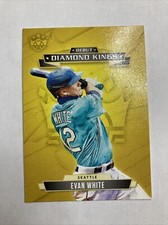 2021 Panini Diamond Kings Debut Baseball Mint Card Evan White RC Rookie