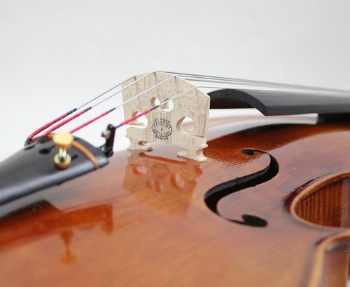 Master Performance!A Strad Viola Copy,16",Aubert bridge! #8260 - Picture 6 of 6