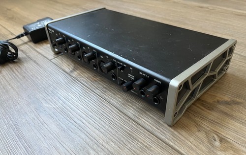 Tascam US-4X4 4-Channel USB Audio Interface Soundcard with Power Supply, Used