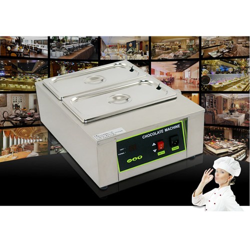 New 8KG Chocolate Tempering Machine Commercial Electric Heating Pot Melter Maker - Picture 7 of 19