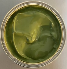 OLIVE GREEN 1 LITRE SOFT SHEEN INTERIOR EMULSION PAINT  ⭐️UNBRANDED TIN