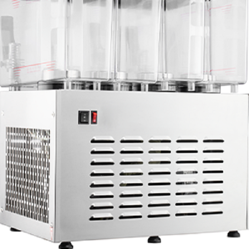 Ginkman Commercial 4 Tanks 40L Frozen Juice Beverage Refrigerated Dispenser - Picture 7 of 12