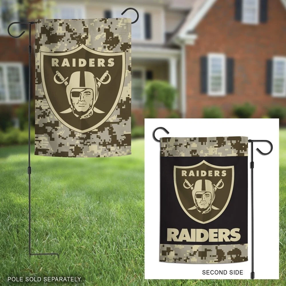 LAS VEGAS RAIDERS 2/SIDED GARDEN FLAG FROM WINCRAFT