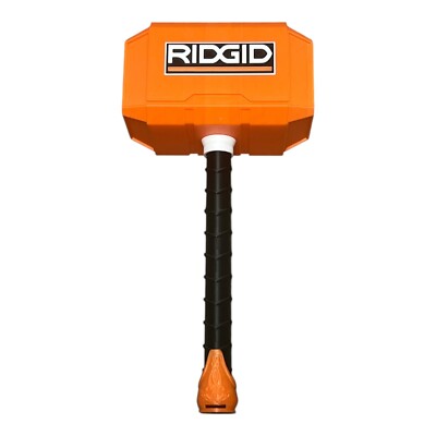RIDGID Tools Thor Hammer   3D Printed Life-Size Display Prop for Tool Fans