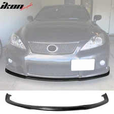 Fits 08-14 Lexus IS-F AS Style Front Bumper Lip Lower Splitter Unpainted PU