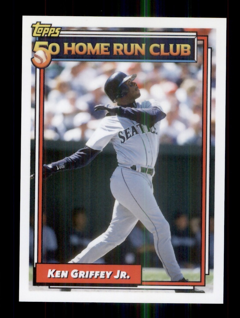 2020 TOPPS THROWBACK THURSDAY TBT #147 KEN GRIFFEY JR SEATTLE MARINERS
