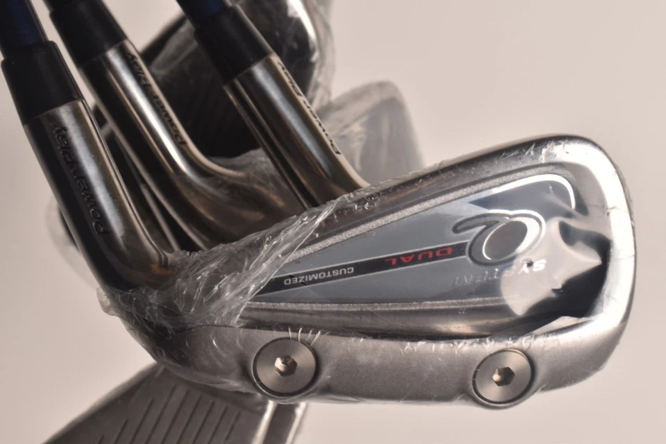 MENS ACER SYSTEM Q DUAL GOLF IRONS 4-PW REGULAR FLEX GRAPHITE SHAFTS - Image 3 of 4