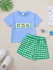 Frog Short Sleeve T-Shirt & Shorts Set