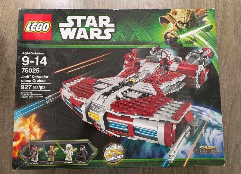 LEGO Star Wars Jedi Defender-Class Cruiser (75025) Brand New, Unopened