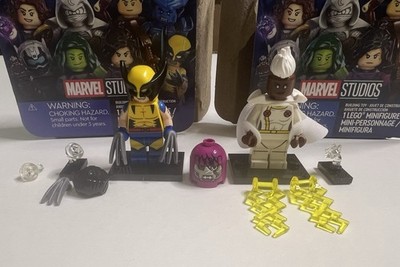 LEGO 71039 Minifigure Marvel Studios Series 2 Wolverine & Storm - Open Box