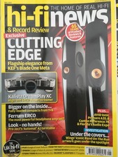 HI-FI NEWS MAY 22 PRO-JECT KALISTA KEF BLADE AVID KENWOOD AUDIOLAB £3.99