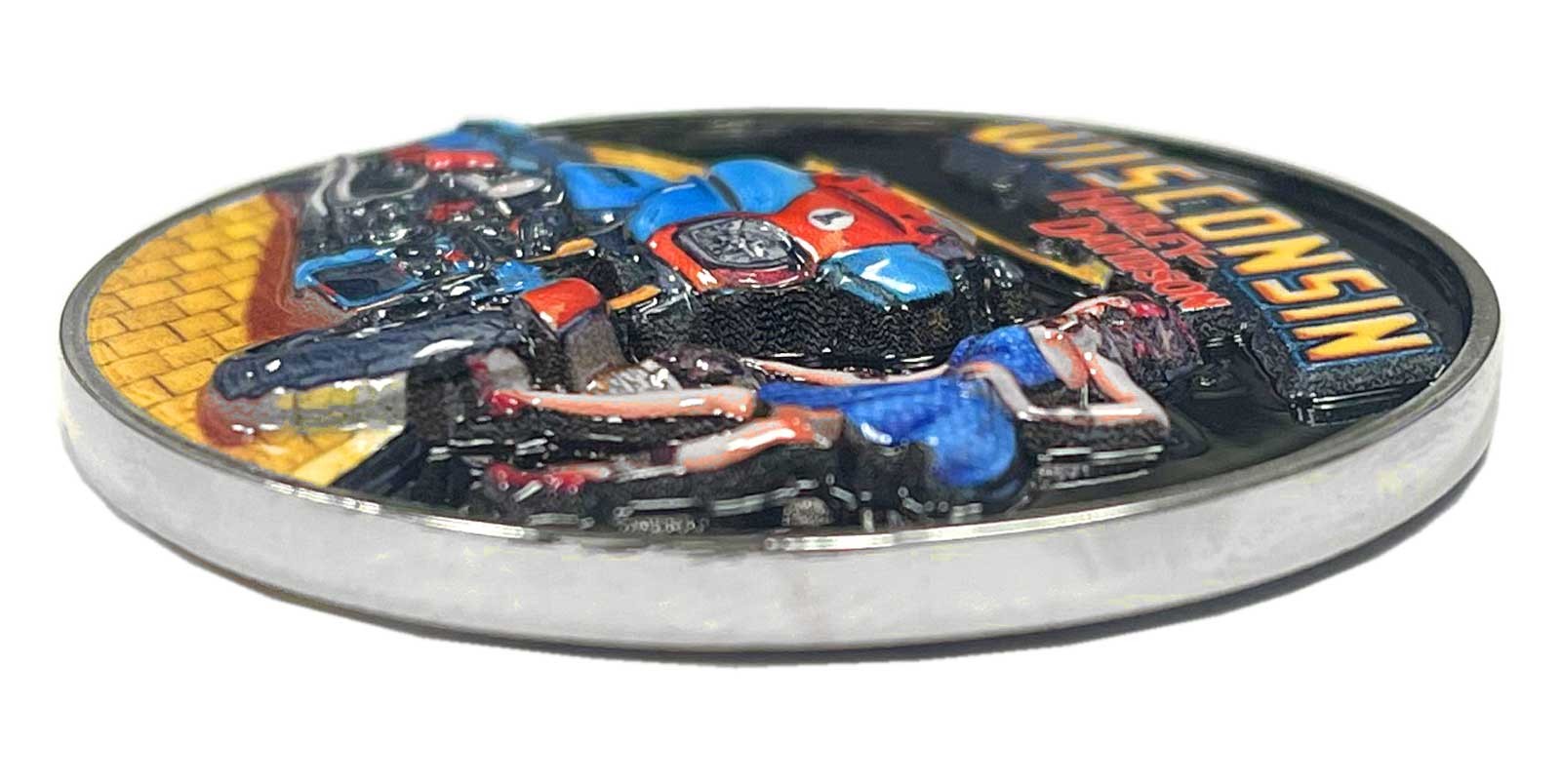 Harley-Davidson Yellow Brick Road Wisconsin Harley-Davidson Challenge Coin