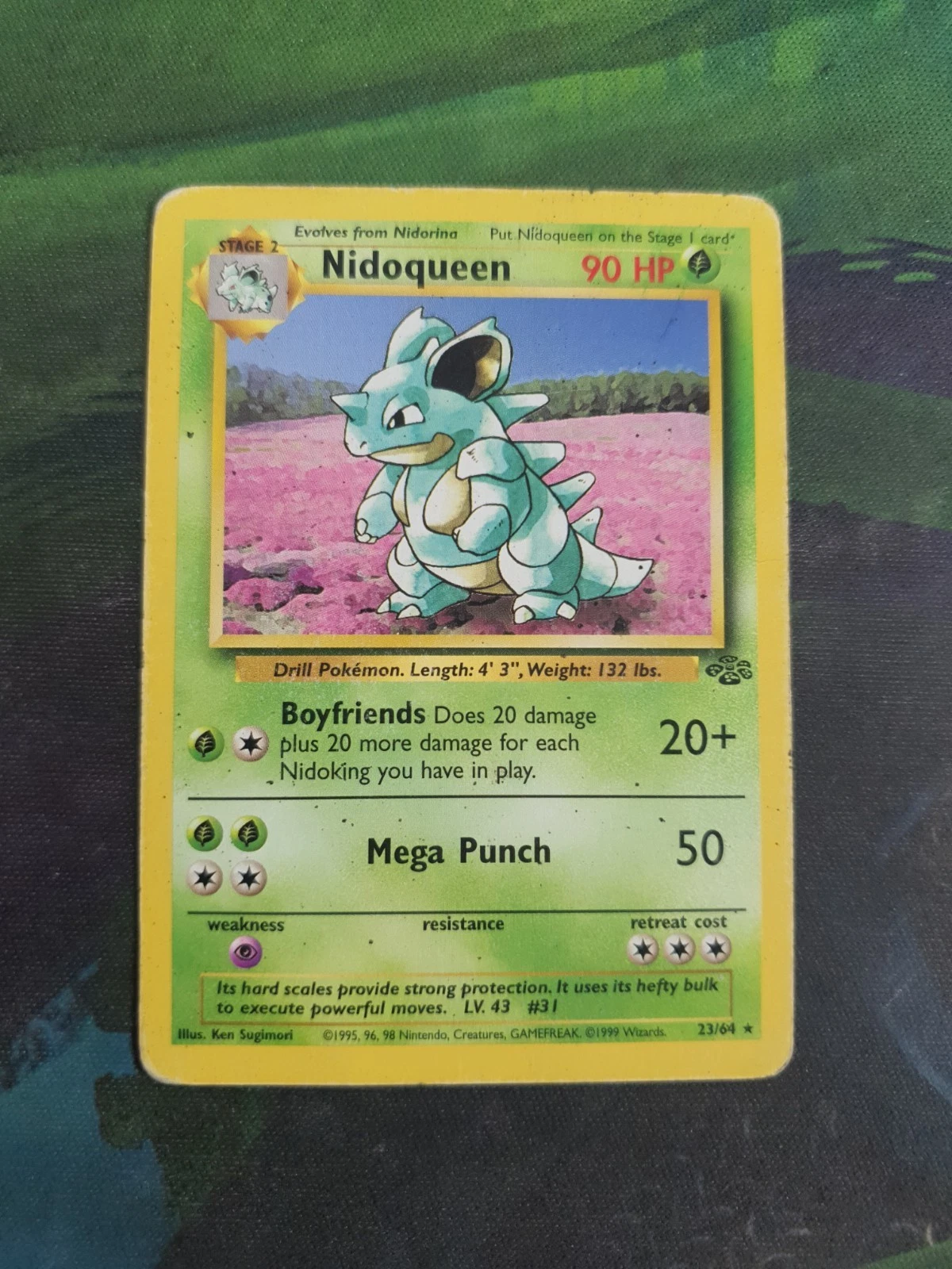 Pokémon TCG Nidoqueen Jungle Card 23/64