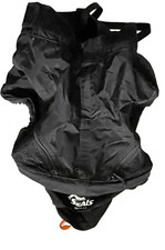 SEALS SNEAK 2.2 Sprayskirt Black Paddling ZIP ENTRY Suspenders Storage Pockets