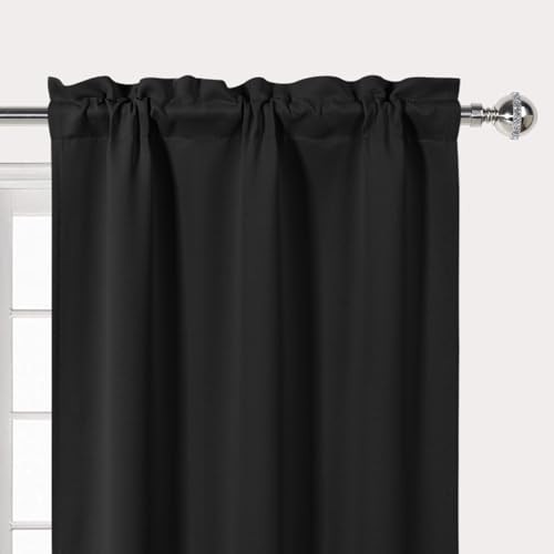 Küche Volant Stange Tasche Tier Volant Vorhang 42" B x 12" L (1er Pack) Schwarz - Bild 4 von 8