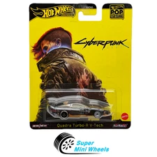 Hot Wheels Premium Quadra Turbo-R V-Tech - Pop Culture - Cyberpunk 2077
