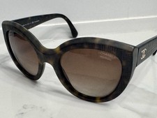 Chanel 5331 Polarized Tortoise Butterfly Sunglasses CH5331 c.714/S9 Italy