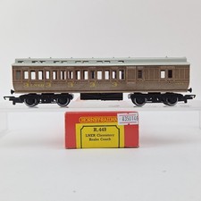Hornby HO OO Scale LNER #1475 3rd Class Clerestory Brake Coach