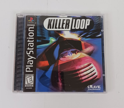 Killer Loop PS1 (Sony PlayStation 1, 1999) with Manual & Tested