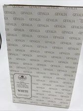 GEVALIA KAFFE Connaisseur Home Concepts White Coffee Maker 10 Cup GM-410W NIB