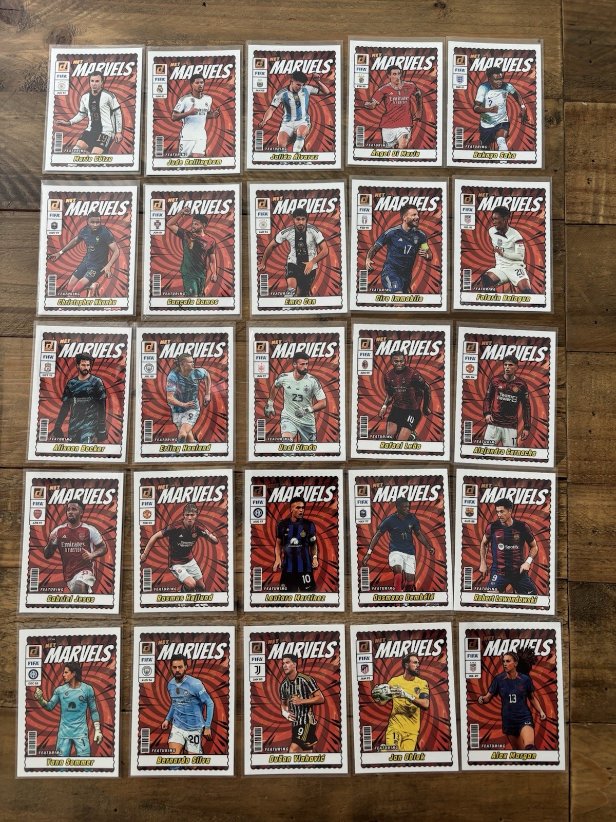 2023-24 Donruss Soccer Complete Full Set Including Inserts, Yamal Rookies view 6