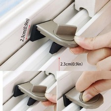 No-drill Sliding Door Lock, Child Safety Lock for Sliding Windows, High-rise Ant