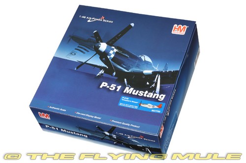 Hobby Master 1:48 P-51D Mustang USAAF 332nd FG, 301st FS Tuskegee Airmen - Picture 8 of 8