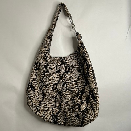 Topshop Borsa a tracolla con motivo stampa serpente