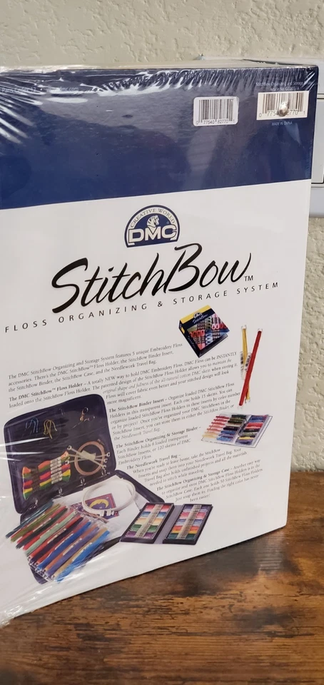 DMC Stitch Bow Embroider Floss Organizing/Storage System Binder Sealed - Image 4 of 4