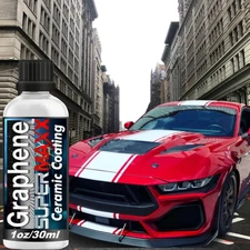 XTREME NANO CERAMIC PRO GRADE CAR COATING "10h GRAPHENE  - 1 OZ/30ML  'KIT'