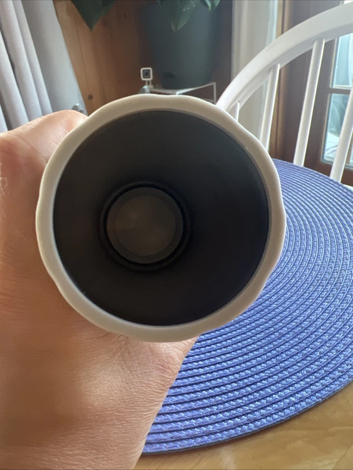 Refrigerador de lata de cortiça fino ártico 12 oz, estampa de leopardo da neve - Imagem 3 de 4