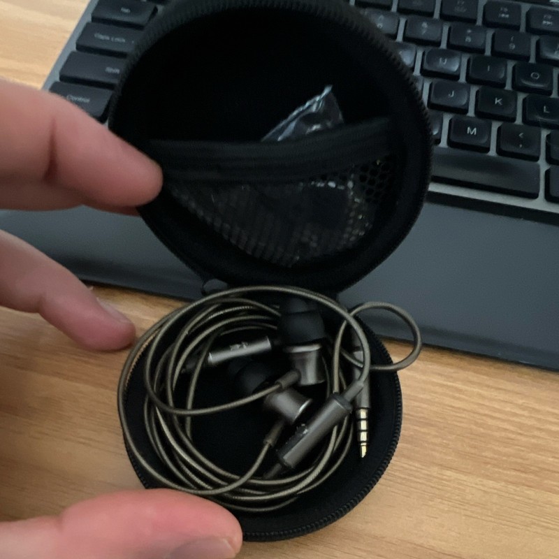 Meze Audio Classic 12 Black Wired In-Ear Earbuds 3.5mm Jack w/ Case