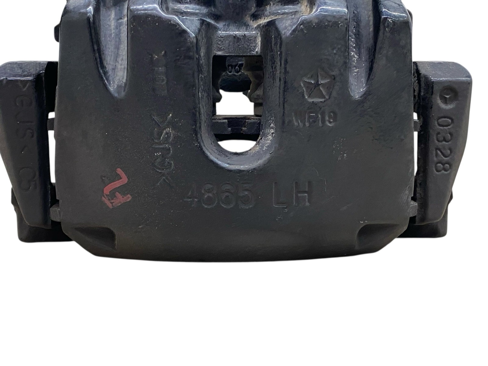 2017-2022 MASERATI LEVANTE FRONT LEFT BRAKE CALIPER BLACK 75K MILES OEM