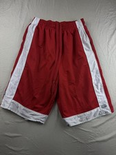 Pro Club Men's Heavyweight Mesh Drawstring Basketball Shorts EH6 Black Large B25