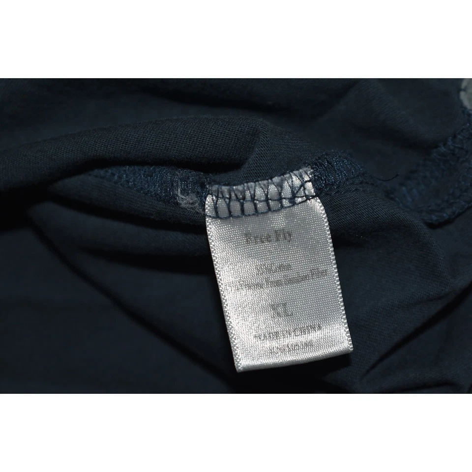 Camisa de golf Free Fly para hombre talla XL mezcla de bambú rendimiento azul  Foto 4 de 4