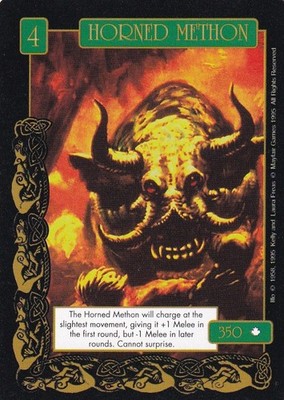 Horned Methon - FAD Base Set - Fantasy Adventures CCG