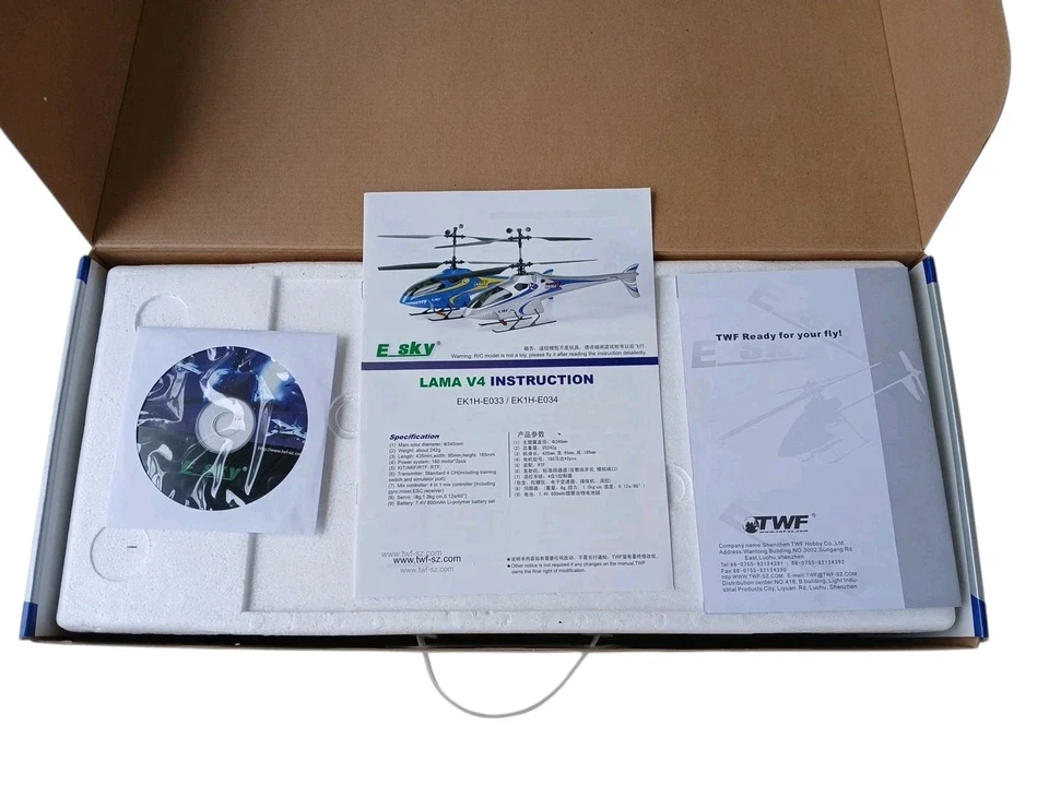 ESKY Lama V4 RC Elektro Micro Hubschrauber Funksteuerung - Bild 2 von 3