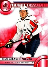 2023-24 Sp Authentic - Future Watch Ivan Miroshnichenko #198 Limited Red (RC)