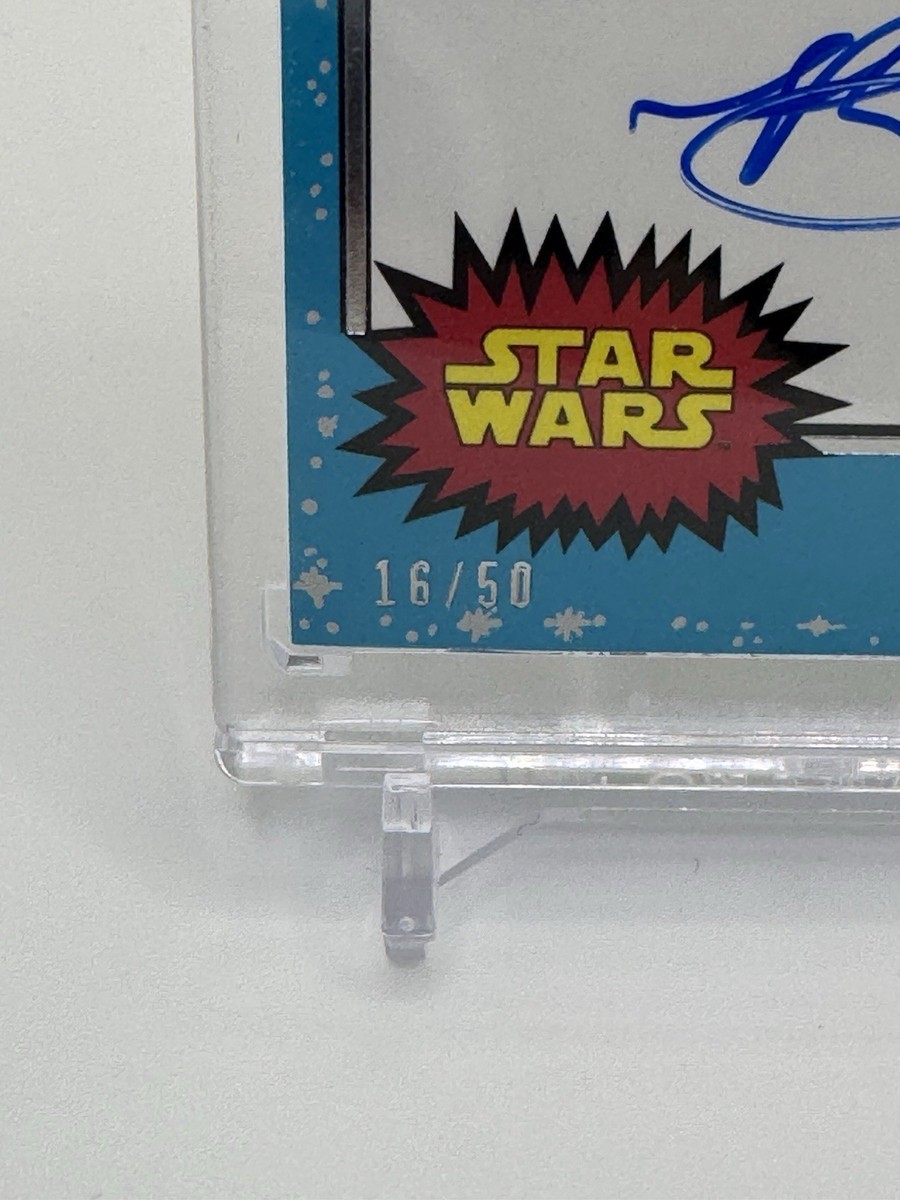 2024 Topps Star Wars Galactic Antiquities Ray Park As Darth