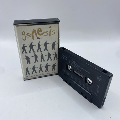 Vintage Genesis "Live The Way We Walk" Cassette Vol. 1 the shorts Tape - Picture 1 of 11