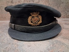 1970s BRITISH AIRWAYS AIR STEWARD / STEWARDESS / CABIN CREW CAP / HAT SIZE 7 / 69