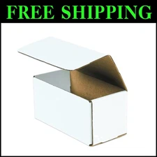 10x6x6 Oyster White Corrugated Boxes - Durable & Reusable Packaging Solution