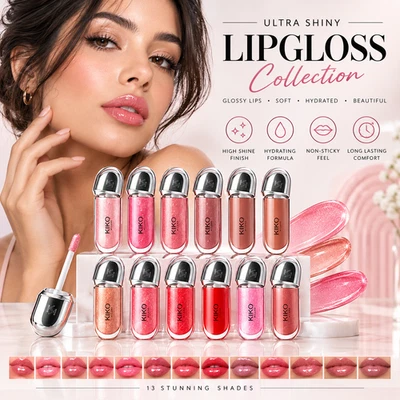 KIKO Milano 3D Hydra Lipgloss 6.5ml 3D Effect Glossy Lips UK *Choose Your Shade* - image 1 of 4