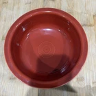 Fiesta Paprika Red 8-3/8" Round Vegetable Bowl USA Fiestaware *