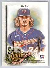 2022 Topps Allen & Ginter - Joe Ryan #170 (RC) Minnesota Twins