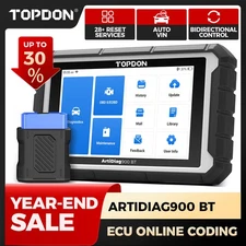 🔥2025 TOPDON AD900BT Bidirectional ECU Online Coding Vehicle Diagnostic Scanner