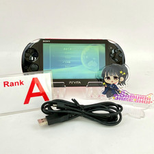 PS Vita PCH-2000 Pink Black Console A Rank with USB Cable Sony PlayStation 720